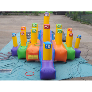 Anneaux gonflables interactifs pour enfants et adultes, <span class=keywords><strong>jeu</strong></span> de lancer avec différentes tailles, nouveauté 2020 - Product Image 2