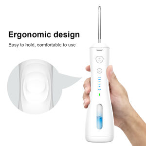 Tragbare elektrische Wasser flosser OEM Mund dusche Verwenden Sie Zahnseide reinigen Batterie leistung Kunststoff USB Wasser Zahnseide - Product Image 5
