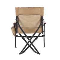 Chaise de plage pliable en aluminium léger de haute qualité, chaise de camping compacte et portable pour une utilisation en extérieur