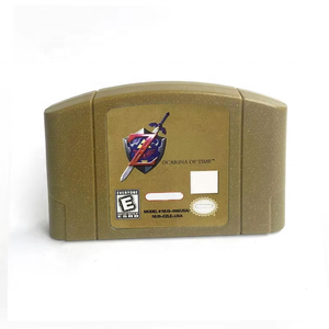Versión Estadounidense en Inglés de The Legend <span class=keywords><strong>of</strong></span> <span class=keywords><strong>Zelda</strong></span>: <span class=keywords><strong>Ocarina</strong></span> <span class=keywords><strong>of</strong></span> <span class=keywords><strong>Time</strong></span> para <span class=keywords><strong>N64</strong></span>, Consola de Videojuegos Retro de 64 bits, Cartucho de Juego para <span class=keywords><strong>N64</strong></span> - Product Image 1