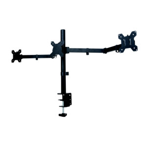 <strong>Triple</strong> <strong>Monitor</strong> Stand with <strong>Arm</strong> Stock Product - Product Image 3