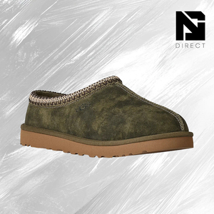 Pantuflas UGG Tasman Baxter 'Burnt Olive' de Gamuza Sintética Sólida con Punta Redonda y Suela de Goma, para Invierno, Interior y Exterior - Product Image 2
