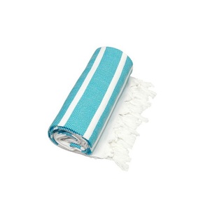 Qualité de l'hôtel Luxueusement Doux 100% Coton Biologique Gots Certificat Bleu Royal Doux Linge Plage Ensembles de Serviettes de Bain pour la Vente en Gros - Product Image 1