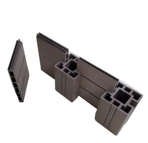 Nhà máy cung cấp WPC hàng rào Hội Đồng Quản trị PVC hàng rào phổ biến và giá rẻ bán buôn Gỗ nhựa composite vườn hàng rào lan can tấm - Product Image 6