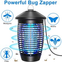 Con sensor de luz Dusk to Dawn Bug Zapper Outdoor, Mosquito Zapper, impermeable eléctrico Insect/Fly Trap Zapper
