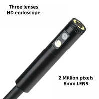 Fabricant d'usine USB sans pilote 5MP 8MP 12MP sonde d'endoscope LED intégrée AF caméra de pipeline industrielle Module de caméra HD