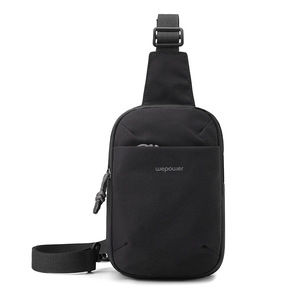 กระเป๋าคาดหน้าอกแบบปรับได้สำหรับทุกเพศทุกวัย พกพาสะดวก ใช้ได้ทุกวัน สำหรับการเดินทาง ปั่นจักรยาน เล่นกีฬา ท่องเที่ยว สีพื้น - Product Image 3