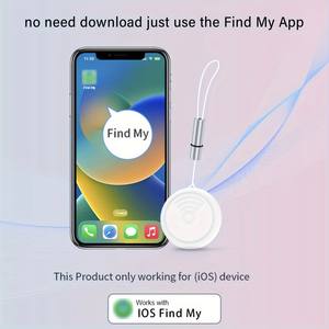 Mfi sertifikalı Mini akıllı etiket küresel konumlandırma bulucu anahtar bulucu Gps takip Anti kayıp su geçirmez cihaz evcil hayvan takip cihazı IOS için - Product Image 4