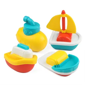 Barco de baño de juguete para bebé, bote de agua, juguete de baño