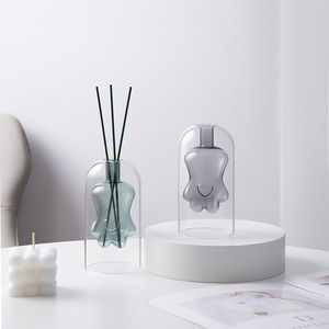 Thủy tinh sang trọng sậy khuếch tán đôi chai hương thơm tinh dầu lâu dài tính năng - Product Image 1