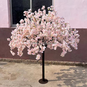 J03 5ft Sakura pièce maîtresse florale fleur artificielle japonaise violet arbre de fleurs de <span class=keywords><strong>cerisier</strong></span> artificiel pour la décoration de table de mariage - Product Image 6