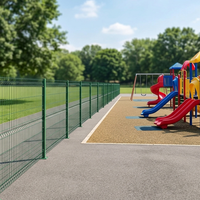 Clôture en treillis soudé 3D esthétique pour la sécurité des piscines et les panneaux de protection paysagère pour jardins privés