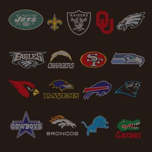 JSU Football Team Logo Jackson State Hitze presse Bling Crystal Strass Transfer Motiv für Kleidung - Product Image 4