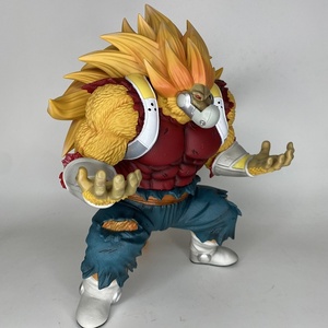 Shfigure <span class=keywords><strong>Kamba</strong></span> Golden Great Ape Evil Saiyan Giant Ape Statue Model Anime Décoration de bureau Cadeau - Product Image 3