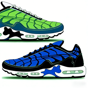 Chaussures de course sportives <span class=keywords><strong>TN</strong></span> Plus pour hommes de haute qualité, semelle intermédiaire en PU, amorti confortable, semelle extérieure en caoutchouc, toutes saisons, été, printemps - Product Image 5