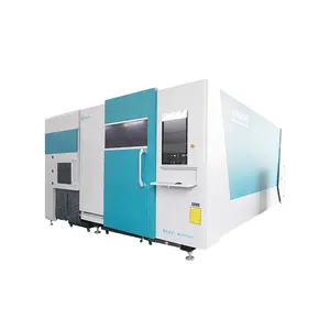 Hete Verkoop 1500W 3000W 6000W Ingesloten Lasersnijmachine Voor Metaalvezel Lasersnijmachines Met Ce