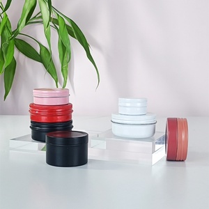 Tarro de Aluminio Negro Mate, Contenedor de Almacenamiento Personalizado para Té, Lápiz Labial, Manualidades, Decoración, Pegatinas, 5ml, 10ml, 15ml, 30ml, 80ml, 100ml - Product Image 4