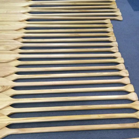 Paleta de madera para Canoa kayak, remo de barco de diferentes tamaños