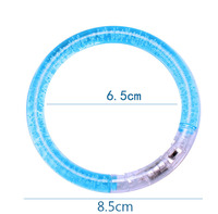 Bracelet lumineux LED en acrylique, très vendu, décorations de Noël, bâtons lumineux