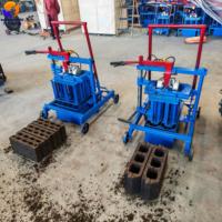 Machine automatique économique de fabrication de pavés WJ 2-45A avec ciment pour le Maroc et l'Algérie
