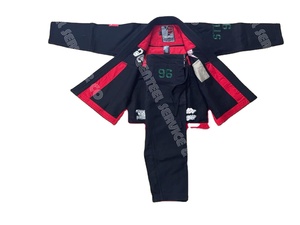 Conjunto de Jiu Jitsu Gi brasileño de alta calidad 100% algodón personalizable con uniforme de entrenamiento de logotipos privados - Product Image 4