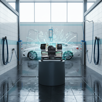 Compresor de Aire de Alto Flujo para Operaciones Robóticas Automatizadas en Gasolineras y Estaciones de Carga, Compresor de Aire para Limpieza de Automóviles
