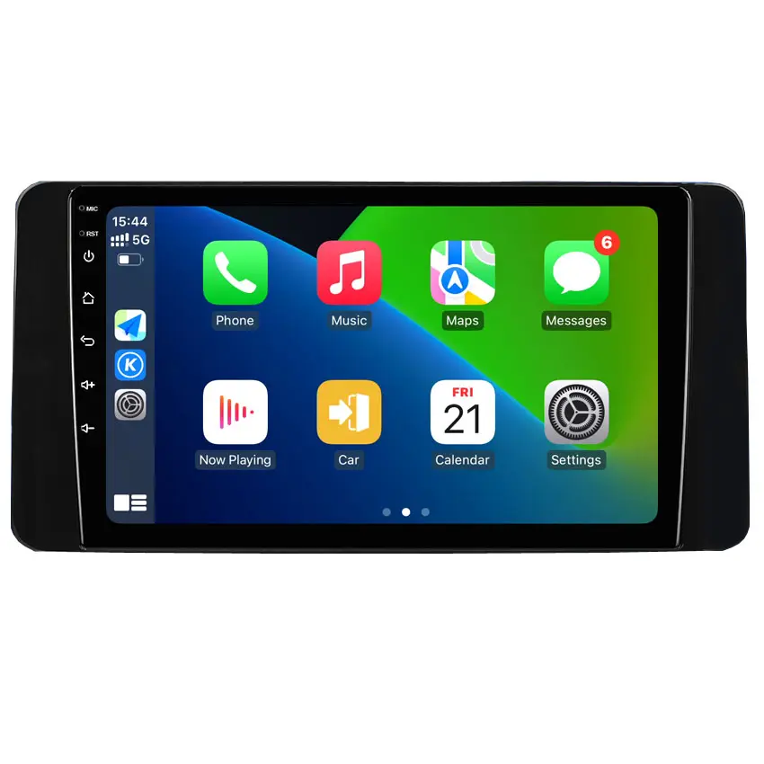 DSP Android otomobil radyosu multimedya oynatıcı ekran GPS navigasyon radyo araba kafa ünitesi Stereo VW POLO 2020-2023 Carplay için