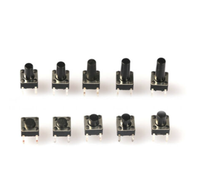 ODM New PENPOS Tactile Push Button Switch 6Mm 4-Pin Button Switch Assortment Kit Untuk Bidang Produk Elektronik