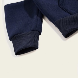 เสื้อฮู้ดดี้แฟชั่นฤดูร้อนปี 2020 สำหรับผู้ชาย ผ้าฝ้ายเทอร์รี่ 100% ตัดเย็บอย่างดี มีเชือกผูก - Product Image 3