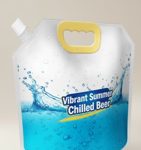 Thực hiện để đặt hàng cắm trại công suất lớn xách tay 1 L 3 L 5 L thu nhỏ Túi vòi doypack bia bao bì nhựa túi với vòi - Product Image 2