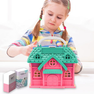 Set di Trucchi Giocattolo <span class=keywords><strong>per</strong></span> Bambine con Borsa a Tracolla, Specchio e Accessori, 3 in <span class=keywords><strong>1</strong></span>, Regalo di Natale <span class=keywords><strong>per</strong></span> Ragazze - Product Image 4