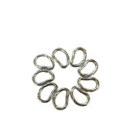 Fermoirs à ressort en argent sterling S925 en gros, gravure de logo personnalisée et fournitures de bijoux OEM en vrac pour marques