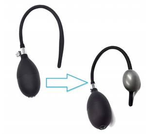 Opblaasbare <span class=keywords><strong>Penis</strong></span> Plug Urethrale Dilatators Siliconen <span class=keywords><strong>Penis</strong></span> Plug Pomp Mannelijke Geluiden Dilatator Voor Volwassen Mannen Seksspeeltjes - Product Image 3