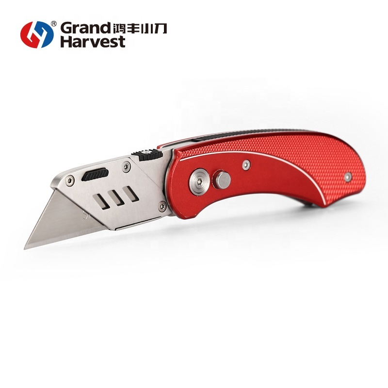 Retractable Heavy Duty Tool Multi Blade Set Folding Box Cutter Utility Pocket Knife Utility Folding Knife