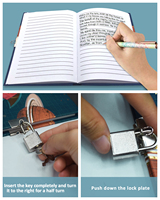 En gros 160 Pages Enfants Journaux Secret Mignon Cahiers Garçons Journal avec Serrure pour Enfants