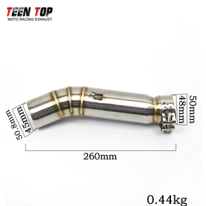 ท่อไอเสียกลางสำหรับรถฮอนด้า CBR500/<span class=keywords><strong>CBR500R</strong></span>/CB500X/CB500F ปี 2012-2015 ขนาด 51 มม. ทำจากสแตนเลส - Product Image 3