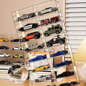 Caja de Almacenamiento y Soporte de Exhibición Transparente para Modelos de Autos de Aleación <span class=keywords><strong>TOMICA</strong></span> 1:64, Juguete para Niños - Product Image 4