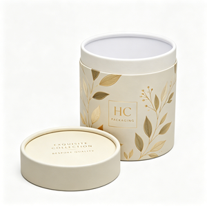 Luxury Eco-friendly Rigid Cardboard Round Tube <b>Box</b> for Premium Tea Matcha Loose Leaf Packaging Custom Logo Wholesale - Product Image 2