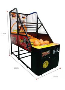 Máquina de Juego de Baloncesto Arcade con Monedas, Juego de Lanzamiento de Baloncesto Callejero, Máquina de Juego de Baloncesto con Premios - Product Image 2