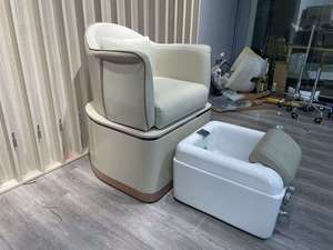 Sillones de Pedicura de Lujo para Salón de Belleza, con Spa para Pies, Cómodos, sin Plomería, Muebles para Salón - Product Image 5