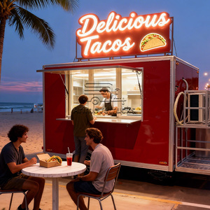 Remolque de Comida Comercial Mediano, Carrito Móvil para Hot Dogs, Papas Fritas, Fideos, Pasta, Camión de Comida <span class=keywords><strong>en</strong></span> <span class=keywords><strong>Venta</strong></span> <span class=keywords><strong>en</strong></span> España y Filipinas - Product Image 3