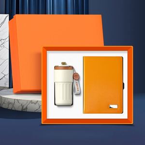 Enterprise Business Gift Box 3-in-1 Customized UV Printed Handmade Paper <b>Notebook</b> + Coffee Cup + <b>Pen</b> <b>Set</b> Luxury Gift <b>Set</b> - Product Image 4