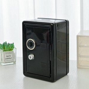 Organizador Cuadrado de Hierro con Cerradura, Mini Caja de Dinero y Portaplumas, Diseño Kawaii de Alta Calidad - Product Image 5
