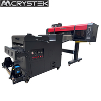 Nouvelle imprimante DTF A1 60 cm 2025 avec double tête Epson I3200, agitateur et four de séchage, encre de sublimation, machine DTF automatique pour T-shirts