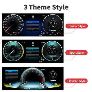 Panel de Instrumentos Digital Inteligente para Automóvil, Velocímetro de Alta Definición para Mercedes Benz Clase C GLC W205 W253 2015 2019 - Product Image 5