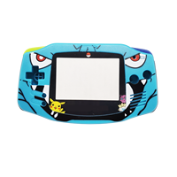 Perumahan untuk Nintendo GBA GameBoy Layar Shell Advance Pokemon Yellow Pikachu