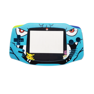Boîtier d'écran pour <span class=keywords><strong>Nintendo</strong></span> GBA, bleu, pour console, <span class=keywords><strong>Pikachu</strong></span>, jaune - Product Image 3