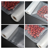 Sacs d'emballage sous vide en plastique transparent de haute qualité, rouleaux d'emballage transparents texturés pour la viande, les fruits de mer, le poulet, le bœuf