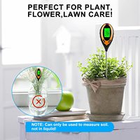 Testeur de PH numérique 4 en 1, pour l'humidité du sol, la température, le soleil, pour jardinage, agriculture, avec écran LCD, nouveau