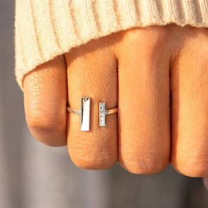 Wholesale High Quality Hot Sale Crystal <b>Adjustable</b> Paralyzed <b>Rings</b> for Women for Women - Product Image 6